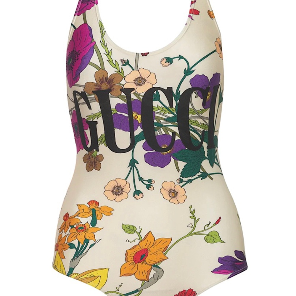Gucci Bloom Floral Swimsuit size small